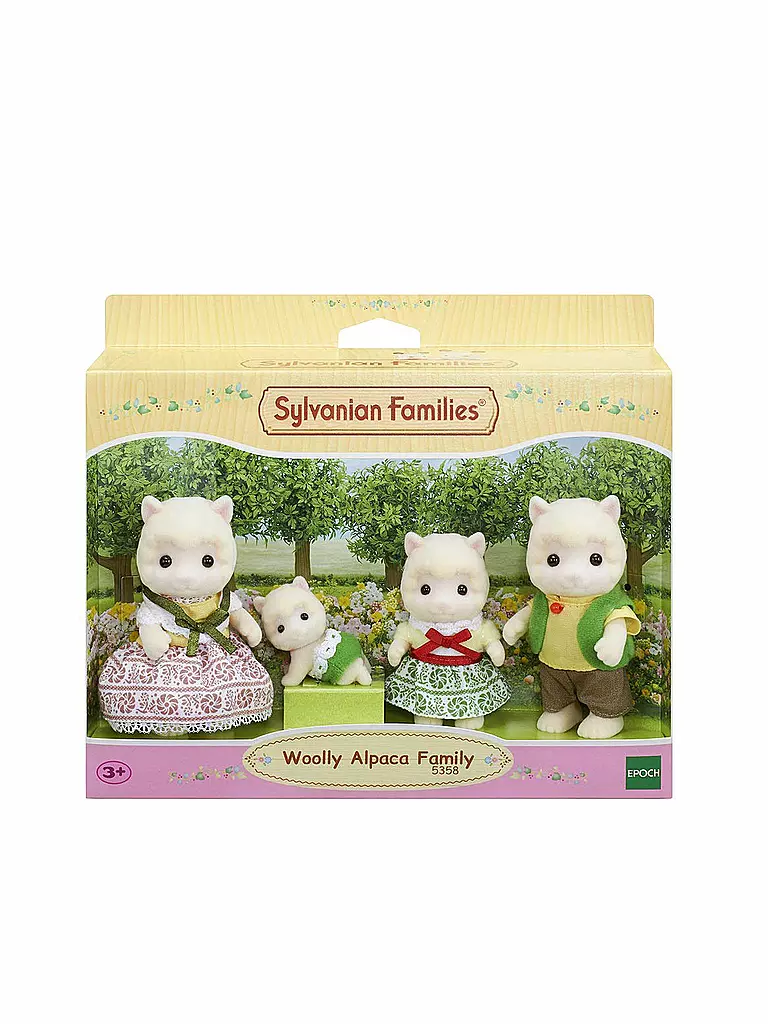 SYLVANIAN FAMILIES Alpaka Familie Wollig keine Farbe